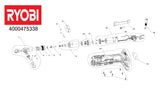 RYOBI R18RW3 CORDLESS 3/8