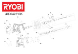 RYOBI R18DA CORDLESS DRAIN CLEANER/AUGER