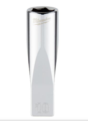 Milwaukee 4932478330 1/4in DRIVE Metric 10MM Deep Socket  *** DISCONTINUED ***