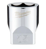 Milwaukee 4932478345 3/8in DRIVE Metric 15MM Standard Socket