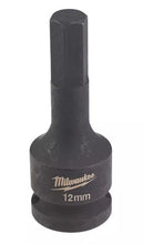 Load image into Gallery viewer, MILWAUKEE 4932478067 SHOCKWAVE 1/2" IMPACT BIT SOCKET - 12MM HEX
