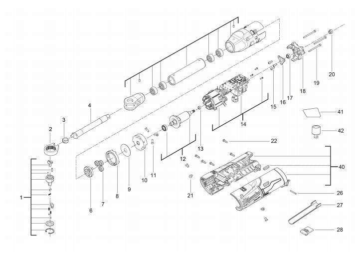 Milwaukee m12 ratchet discount parts