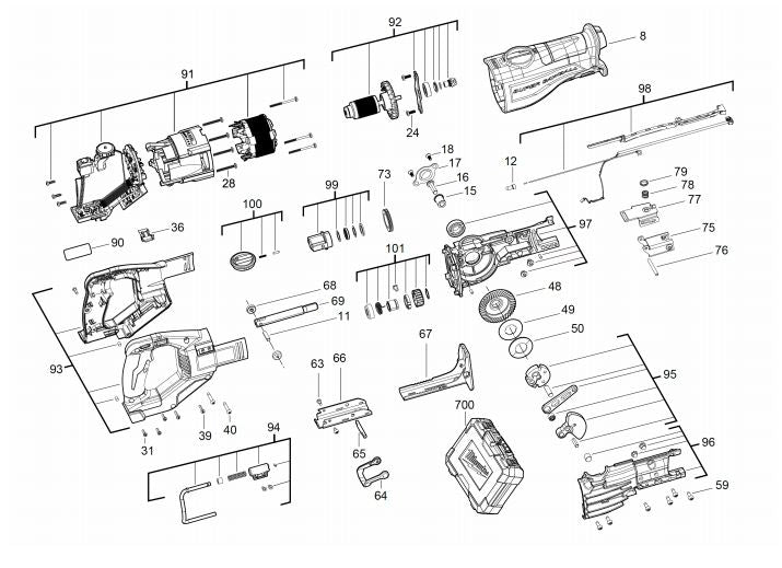M18FSX SAWZALL - Main Image