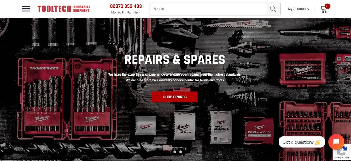 Tooltech Industrial Equipment, for all of your Ryobi warranty repairs