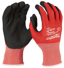 Load image into Gallery viewer, MILWAUKEE 4932471417 CUT LEVEL 1 DIPPED GLOVES - SIZE L