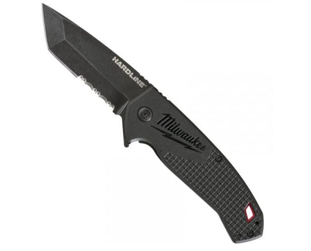 MILWAUKEE 48221998 SERRATED HARDLINE FOLDING KNIFE