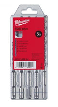 Load image into Gallery viewer, MILWAUKEE 4932352834 MILWAUKEE 5PC SDS PLUS DRILL BIT SET - 5.5MM TO 8MM