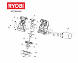 RYOBI R18ROS CORDLESS RANDOM ORBITAL SANDER