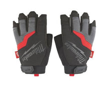 Load image into Gallery viewer, MILWAUKEE 48229743 FINGERLESS WORK GLOVES - SIZE XL