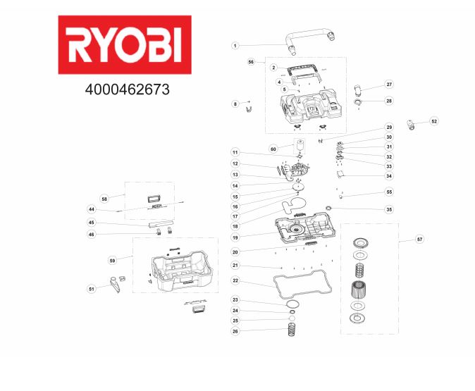 RYOBI R18PV CORDLESS PROJECT VACUUM CLEANER
