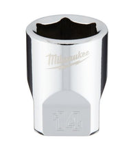 Load image into Gallery viewer, Milwaukee 4932478322 1/4in DRIVE Metric 14MM Standard Socket