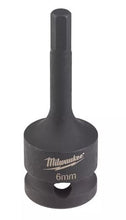 Load image into Gallery viewer, MILWAUKEE 4932478064 SHOCKWAVE 1/2&quot; IMPACT BIT SOCKET - 6MM HEX