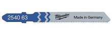 Load image into Gallery viewer, MILWAUKEE 4932254063 JIGSAW BLADE T118A TRADITIONAL METAL CUT - PACK OF 5