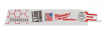 Load image into Gallery viewer, MILWAUKEE 48005782 SAWZALL 150MM 14 TPI TORCH METAL DEMOLITION BLADES 5PK