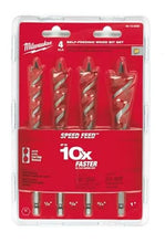 Load image into Gallery viewer, MILWAUKEE 48130400 4PC AUGER DRILL BIT SET