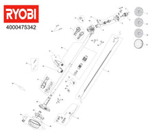 Load image into Gallery viewer, RYOBI R18TPS CORDLESS TELESCOPIC POWER SCRUBBER